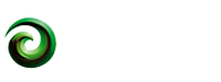 koru media logo in footer